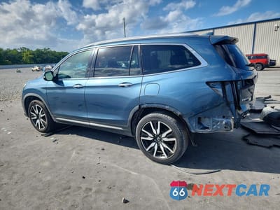 Drugie zdjęcie samochodu z przodu: 2019 HONDA PILOT TOURING VIN:5FNYF5H64KB003267 - miniatura