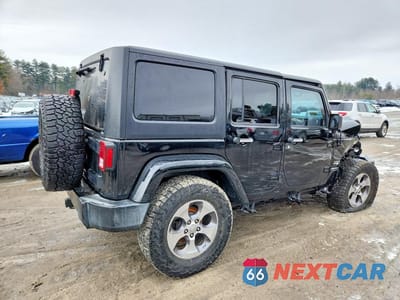 Trzecie zdjęcie samochodu z tyłu: 2016 JEEP WRANGLER UNLIMITED SAHARA VIN:1C4BJWEG9GL347155 - miniatura