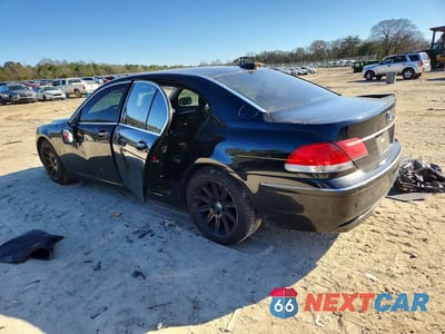 Drugie zdjęcie samochodu z przodu: 2006 BMW 750 LI VIN:WBAHN83596DT34634 - miniatura