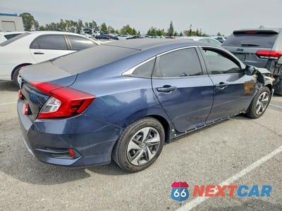 Trzecie zdjęcie samochodu z tyłu: 2020 HONDA CIVIC LX VIN:2HGFC2F68LH562027 - miniatura