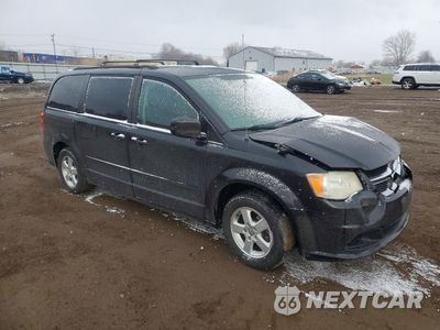 Czwarte zdjęcie samochodu z boku: 2012 DODGE GRAND CARAVAN SXT VIN:2C4RDGCG8CR310758 - miniatura