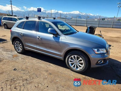 Czwarte zdjęcie samochodu z boku: 2016 AUDI Q5 PREMIUM VIN:WA1C2AFP3GA124411 - miniatura