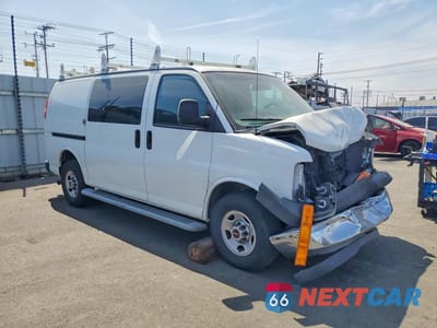 Czwarte zdjęcie samochodu z boku: 2019 GMC SAVANA 2500 CARGO UTILITY / SERVICE VAN VIN:1GTW7AFGXK1249256 - miniatura