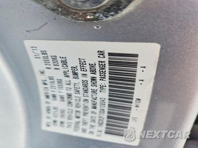 Zdjęcie 12 z 13 samochodu: 2013 HONDA ACCORD EX VIN:1HGCR2F70DA108543 - miniatura