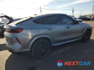 Trzecie zdjęcie samochodu z tyłu: 2024 BMW X6 M COMPETITION VIN:5YM23ET03R9V40239 - miniatura