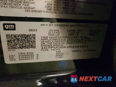 Zdjęcie 12 z 12 samochodu: 2024 GMC SIERRA K1500 ELEVATION VIN:1GTPUCEK2RZ151851 - miniatura