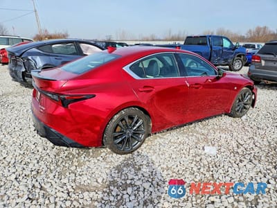 Trzecie zdjęcie samochodu z tyłu: 2021 LEXUS IS 350 F SPORT VIN:JTHGZ1E20M5018705 - miniatura