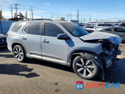 Czwarte zdjęcie samochodu z boku: 2025 HONDA PILOT ELITE VIN:5FNYG1H81SB131800 - miniatura