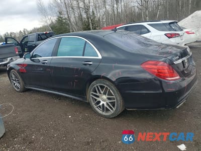 Drugie zdjęcie samochodu z przodu: 2016 MERCEDES-BENZ S 550 4MATIC VIN:WDDUG8FB4GA227657 - miniatura