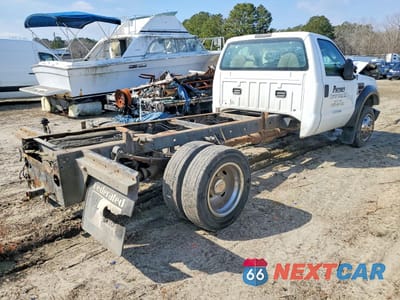 Trzecie zdjęcie samochodu z tyłu: 2008 FORD F450 SUPER DUTY VIN:1FDXF46R28EC89189 - miniatura