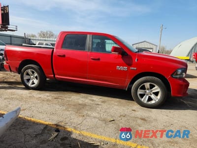 Czwarte zdjęcie samochodu z boku: 2013 RAM 1500 SPORT VIN:1C6RR7MT5DS726982 - miniatura