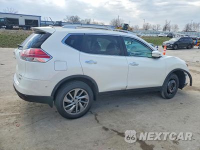 Trzecie zdjęcie samochodu z tyłu: 2014 NISSAN ROGUE SL VIN:5N1AT2MV5EC809962 - miniatura