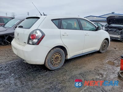 Trzecie zdjęcie samochodu z tyłu: 2010 PONTIAC VIBE VIN:5Y2SP6E82AZ419471 - miniatura