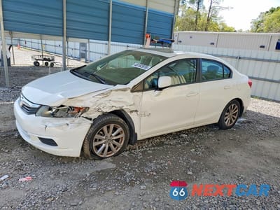 2012 HONDA CIVIC EX 2HGFB2F89CH593887 - główne zdjęcie licytacji z USA - miniatura