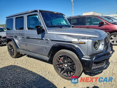 Czwarte zdjęcie samochodu z boku: 2021 MERCEDES-BENZ G 63 AMG VIN:W1NYC7HJ3MX381137 - miniatura