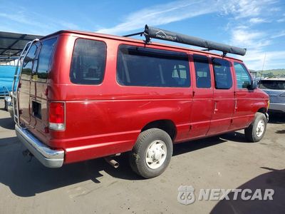 Trzecie zdjęcie samochodu z tyłu: 2000 FORD ECONOLINE E350 SUPER DUTY WAGON VIN:1FBSS31L0YHB72995 - miniatura