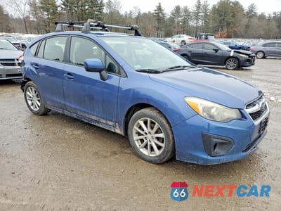 Czwarte zdjęcie samochodu z boku: 2013 SUBARU IMPREZA PREMIUM VIN:JF1GPAC69DH814760 - miniatura