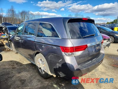 Drugie zdjęcie samochodu z przodu: 2014 HONDA ODYSSEY EX VIN:5FNRL5H46EB075684 - miniatura