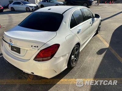 Trzecie zdjęcie samochodu z tyłu: 2020 MERCEDES-BENZ C 43 AMG VIN:WDDWF6EB9LR563656 - miniatura