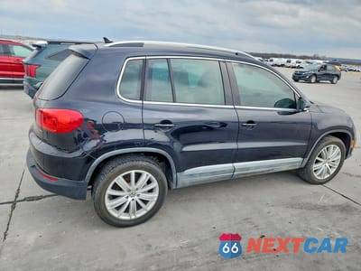 Trzecie zdjęcie samochodu z tyłu: 2014 VOLKSWAGEN TIGUAN S VIN:WVGAV3AX9EW505134 - miniatura