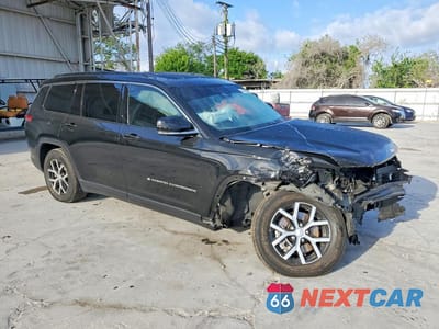 Czwarte zdjęcie samochodu z boku: 2024 JEEP GRAND CHEROKEE L LIMITED VIN:1C4RJKBG4R8603011 - miniatura