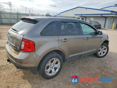 Trzecie zdjęcie samochodu z tyłu: 2014 FORD EDGE SEL VIN:2FMDK4JC2EBB59180 - miniatura