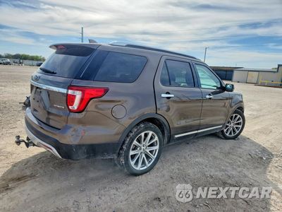 Trzecie zdjęcie samochodu z tyłu: 2016 FORD EXPLORER LIMITED VIN:1FM5K7F81GGD15456 - miniatura