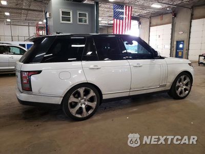 Trzecie zdjęcie samochodu z tyłu: 2017 LAND ROVER RANGE ROVER SUPERCHARGED VIN:SALGS2FE6HA326097 - miniatura