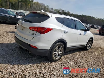 Trzecie zdjęcie samochodu z tyłu: 2014 HYUNDAI SANTA FE SPORT 2.0T VIN:5XYZUDLA5EG133121 - miniatura