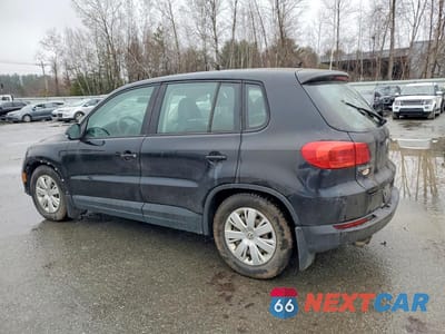 Drugie zdjęcie samochodu z przodu: 2013 VOLKSWAGEN TIGUAN S VIN:WVGBV7AX6DW536867 - miniatura