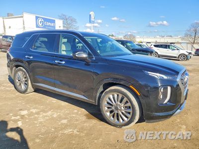 Czwarte zdjęcie samochodu z boku: 2020 HYUNDAI PALISADE LIMITED VIN:KM8R5DHE1LU154502 - miniatura