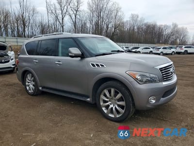 Czwarte zdjęcie samochodu z boku: 2012 INFINITI QX56 BASE VIN:JN8AZ2NE6C9018324 - miniatura