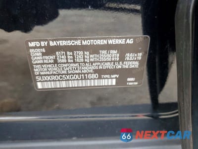 Zdjęcie 13 z 13 samochodu: 2016 BMW X5 XDRIVE35I VIN:5UXKR0C5XG0U11680 - miniatura
