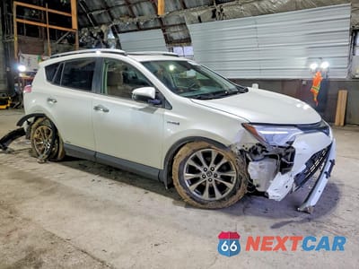 Czwarte zdjęcie samochodu z boku: 2016 TOYOTA RAV4 HYBRID LIMITED VIN:JTMDJREV1GD040663 - miniatura