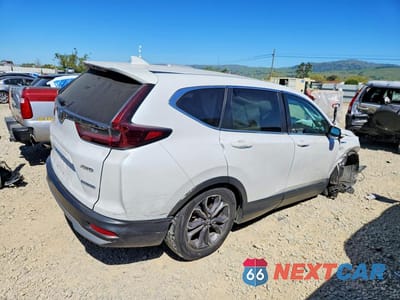 Trzecie zdjęcie samochodu z tyłu: 2022 HONDA CR-V EX VIN:5J6RT6H59NL028610 - miniatura