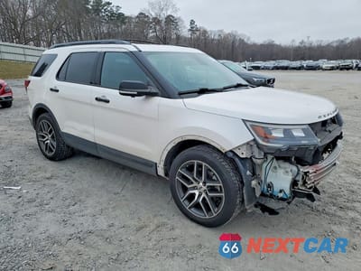 Czwarte zdjęcie samochodu z boku: 2018 FORD EXPLORER SPORT VIN:1FM5K8GT7JGB84422 - miniatura