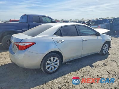 Trzecie zdjęcie samochodu z tyłu: 2016 TOYOTA COROLLA VIN:5YFBURHE5GP503248 - miniatura