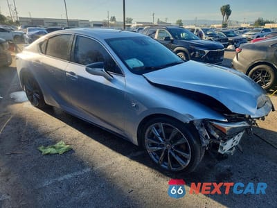 Czwarte zdjęcie samochodu z boku: 2023 LEXUS IS 350 F SPORT VIN:JTHGZ1B20P5067279 - miniatura