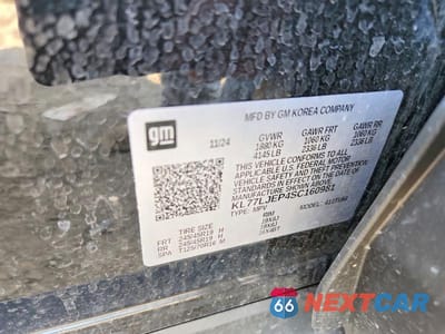 Zdjęcie 12 z 12 samochodu: 2025 CHEVROLET TRAX 2RS VIN:KL77LJEP4SC160981 - miniatura