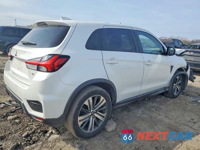 Trzecie zdjęcie samochodu z tyłu: 2020 MITSUBISHI OUTLANDER SPORT SE VIN:JA4AP4AU3LU024180 - miniatura