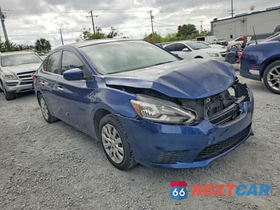 Czwarte zdjęcie samochodu z boku: 2017 NISSAN SENTRA S VIN:3N1AB7AP2HY406160 - miniatura