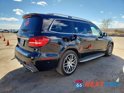 Trzecie zdjęcie samochodu z tyłu: 2017 MERCEDES-BENZ GLS 63 AMG 4MATIC VIN:4JGDF7FE1HA741691 - miniatura