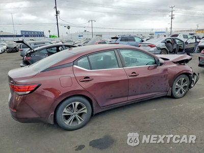 Trzecie zdjęcie samochodu z tyłu: 2021 NISSAN SENTRA SV VIN:3N1AB8CV4MY290231 - miniatura