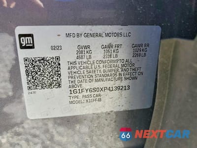Zdjęcie 14 z 14 samochodu: 2023 CHEVROLET BOLT EUV LT VIN:1G1FY6S0XP4139213 - miniatura