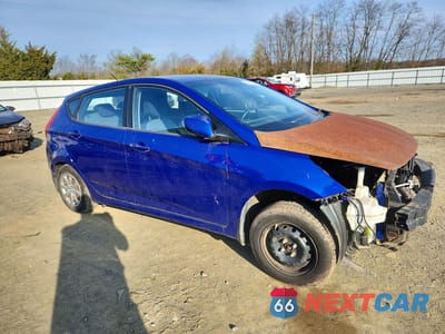 Czwarte zdjęcie samochodu z boku: 2013 HYUNDAI ACCENT GS VIN:KMHCT5AE0DU087873 - miniatura