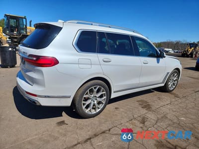 Trzecie zdjęcie samochodu z tyłu: 2020 BMW X7 XDRIVE40I VIN:5UXCW2C00L9C18279 - miniatura