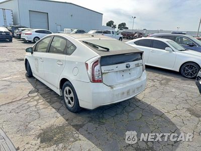 Trzecie zdjęcie samochodu z tyłu: 2013 TOYOTA PRIUS TWO VIN:JTDKN3DU0D5603421 - miniatura