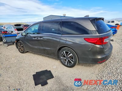 Drugie zdjęcie samochodu z przodu: 2019 HONDA ODYSSEY ELITE VIN:5FNRL6H95KB120367 - miniatura