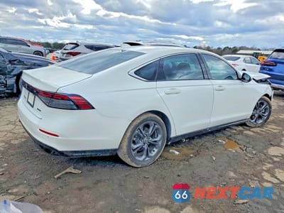 Trzecie zdjęcie samochodu z tyłu: 2023 HONDA ACCORD HYBRID EXL VIN:1HGCY2F64PA012994 - miniatura
