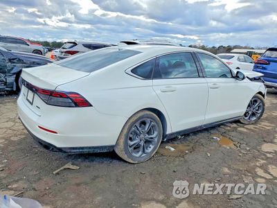 Trzecie zdjęcie samochodu z tyłu: 2023 HONDA ACCORD HYBRID EXL VIN:1HGCY2F64PA012994 - miniatura